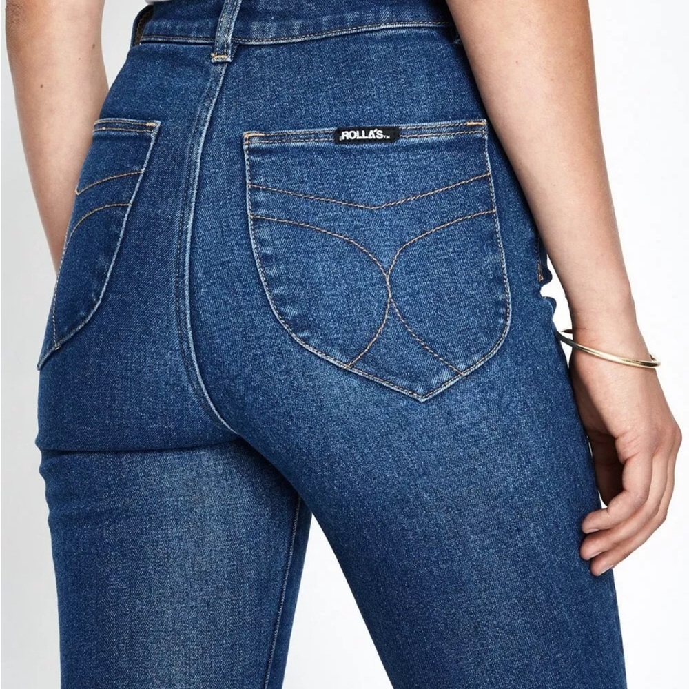 Rolla’s Eastcoast Ankle High Rise Skinny Jeans
